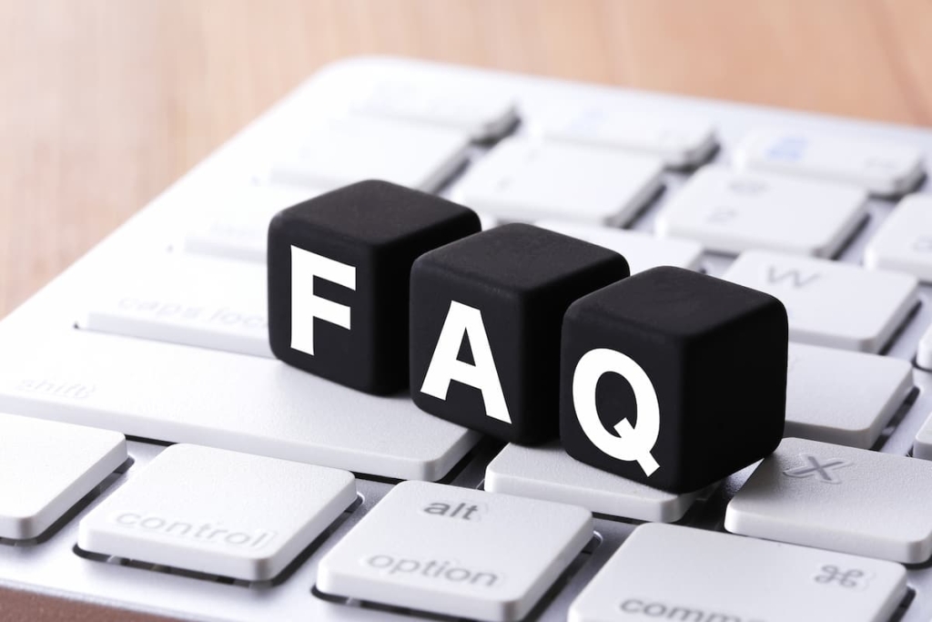 キーボードとFAQ