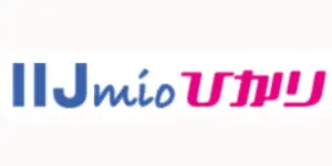 IIJmioひかりのロゴ